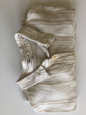 Madewell Boxy Linen Top, XL